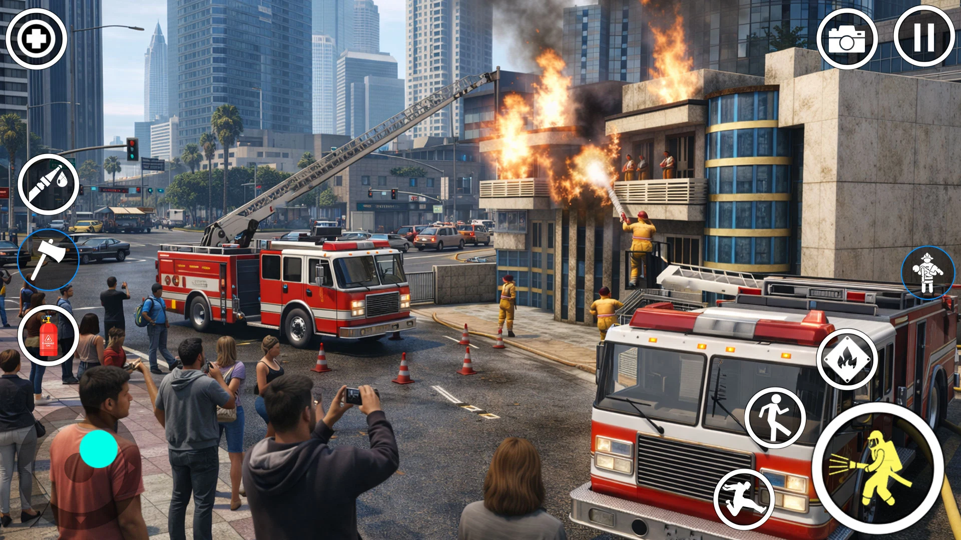Us Firefighter City Rescue Sim screenshot