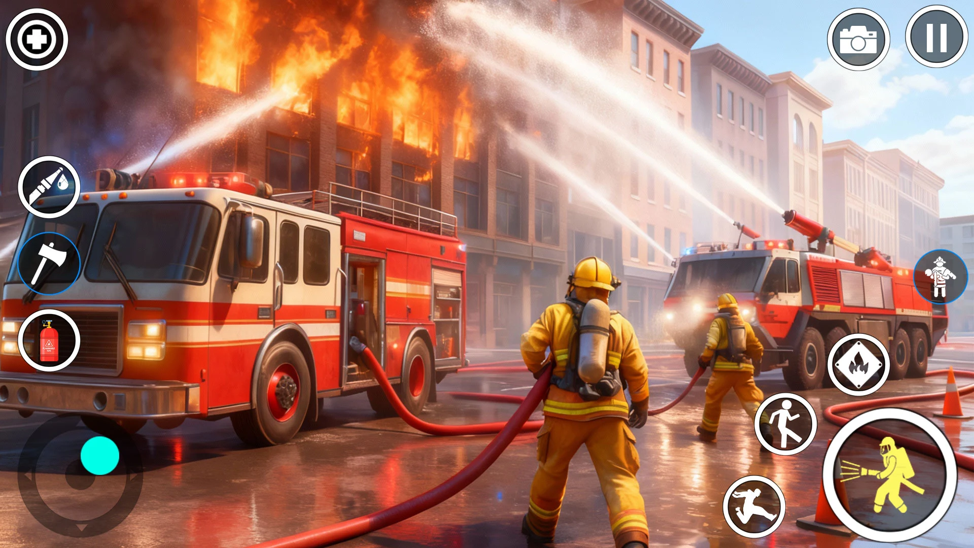 Us Firefighter City Rescue Sim screenshot